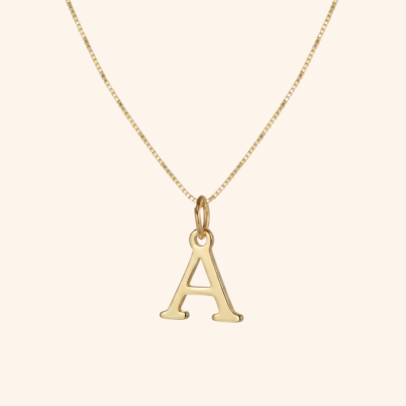 Initial Letter Necklace